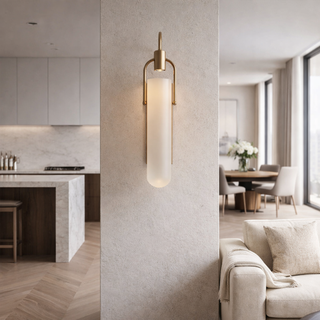 Modern Wall Lamp – Gold Wall Light & Black Adjustable LED Sconce | Energy Efficient