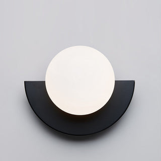 Colorful irregular wall sconce modern illuminated — indoor