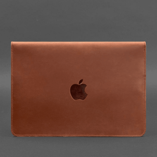 leather laptop sleeve 13 inch handmade crust leather protective cover wide view