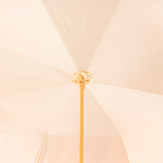 Pink Swarovski manual leaf pattern handmade Italian umbrella open