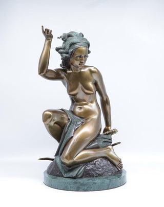 bronze lion limited edition figurative art sculpture stone base detail