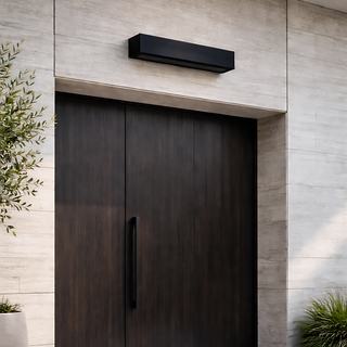 Modern LED Wall Light – Waterproof Outdoor Wall Light with Warm Ambient Lighting