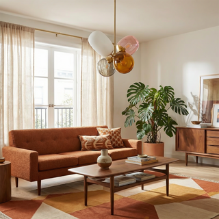 Aerial Pendant Light – Contemporary Pendant With Warm LED & Multicolor Lighting