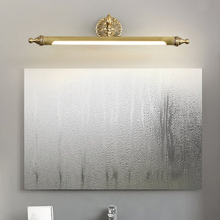 Gold metal LED vintage bathroom vanity wall sconce — fixture