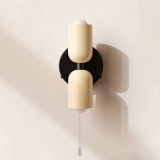 Adjustable double head modern two light wall lamp — sconce