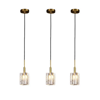 Crystal Ceiling Lamp - Romantic Ambient Pendant Light for Living Room Lighting