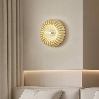 Resin G9 wall sconce French design — corridor interior lamp