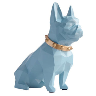 frenchie coin bank resin piggy bank stylish dog themed home decor detail