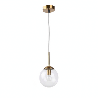 Polished Glass Pendant Light – Modern LED Ceiling Lamp | Living Room Lighting