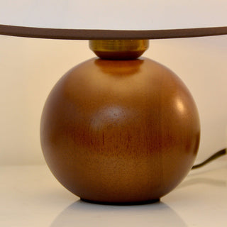 Elegant vintage table lamp — designer home office setting