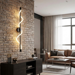 LED Wall Light | SpiraleX Modern Wall Sconce With Dual Directional Light