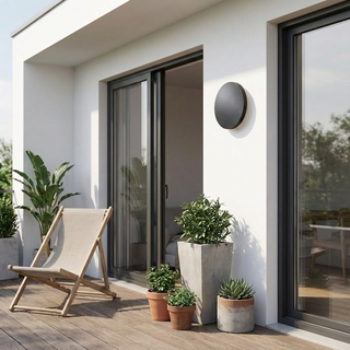 Modern LED Wall Light – Durable Acrylic Outdoor Wall Light With Warm Lighting