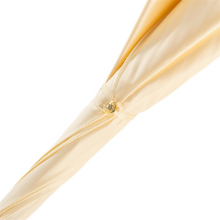 Ivory woman handmade Italian brass handle umbrella detail