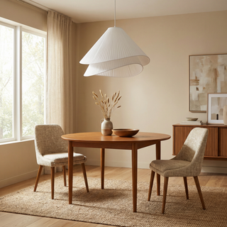 LED Fabric Pendant Lamp – Modern Pendant Light With Fabric Shade | Lumavera