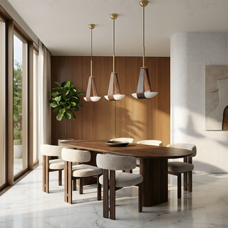 Solara Pendant Light – Modern Glass Pendant & Industrial Ceiling Fixture by Lumavera