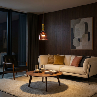 Colorful Pendant Lamp – Nordic Style Geometric Pendant Light with LED Energy Efficient Lighting