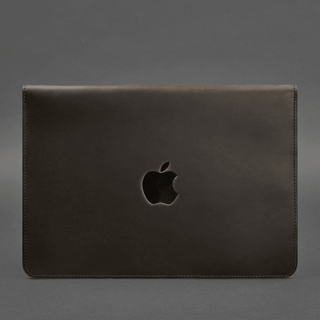 leather laptop sleeve 13 inch handmade crust leather protective cover natural view