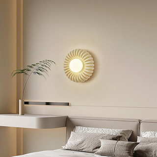French style wall light resin illuminated — G9 aisle sconce