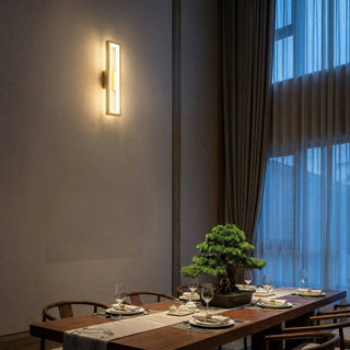 Waterproof LED Wall Light – Modern Gold Aluminum Adjustable Dimmable Fixture
