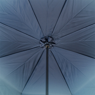 Blue Swarovski manual handmade Italian gem handle umbrella open