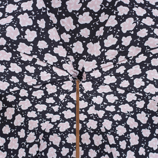 Macchioline spotted design acetate handle handmade Italian umbrella open canopy
