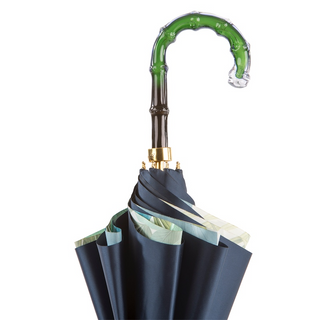 Designer tropical handmade Italian double cloth acetate umbrella canopy