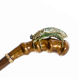 Enameled brass luxury handmade Italian manual gift box umbrella top