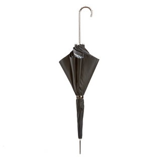 Italian jeweled brass handcrafted women luxury rain umbrella close-up