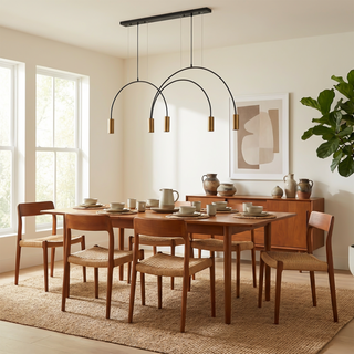 Contemporary Ceiling Light – Modern LED Fixture With Wooden Design & Easy Installation