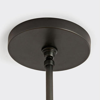 Suspension moderne - Lampe à suspendre en tissu blanc avec tige réglable pour salon