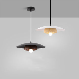 Nordic Pendant Light – Flying Saucer Light | Modern Hanging Lamp With Iron Pendant