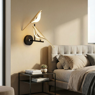 Applique murale Birdy – Applique murale LED moderne avec un design d'oiseau élégant