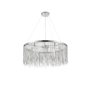 Voltra Pendant Light – Elegant Crystal Pendant Light with LED Ceiling Lamp