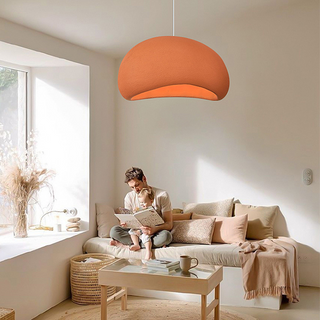 Contemporary cloud oval pendant for modern living room