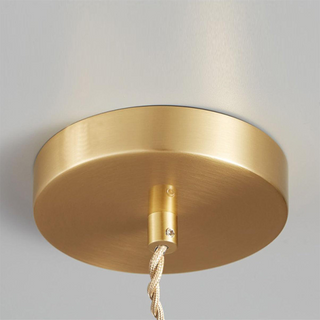 Vintage Glass Pendant - Ribbed Glass Light With Classic Interior Lighting