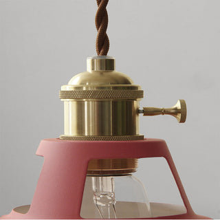 Suspension colorée – Suspension ronde en fer pour cuisine et salle à manger