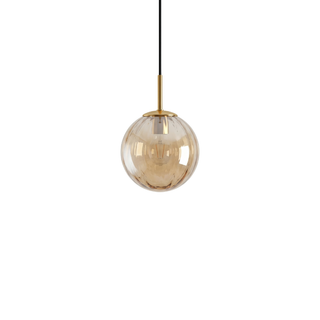 Glass Ball Pendant Light – Modern Nordic Lighting Design With Warm Ambient Lighting