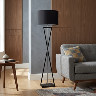 Floor Lamp Soft Light – Modern Designer Iron Fabric Lamp for Living Room