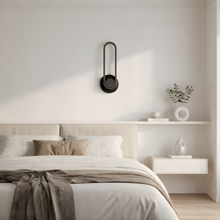 Minimalist Wall Light – Adjustable LED Lighting | Aluminum Wall Sconce, Warm & Cool White