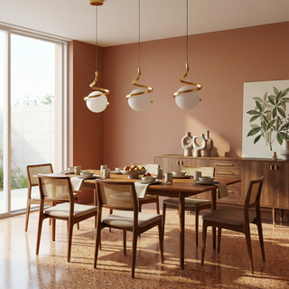 Orbia Pendant Lamp – Modern Pendant Light With Glass Iron Lamp Design