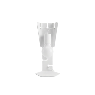 White Steel Desk Lamp – Adjustable Designer Task Lighting for Office Work