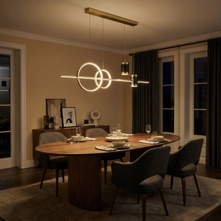 Minimalist Pendant Light – Adjustable Celestial Pendant Lamp with Starry Sky Lighting