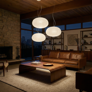 LED Pendant Light – Indoor Pendant Lighting With Opaline Glass Shade & Warm Ambient Lighting