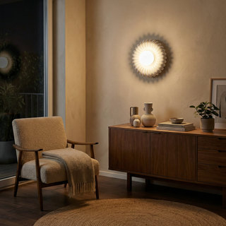 Resin Wall Light – Artistic Wall Sconce with Soft Glow Lighting for Living Room