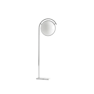 Modern Iron Floor Lamp – Energy Efficient LED Lighting With Push Button Switch