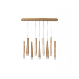 Nordic Wooden Pendant Light – Modern Wood Pendant Lighting for Bars & Restaurants