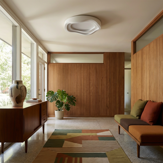 Contemporary Ceiling Light – Adjustable LED Living Room Lamp by Lumavera