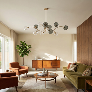 Modern Ceiling Light – Minimalist LED Lamp with Soothing Ambient Warm Lighting