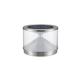 Solar Garden Lamp – Stainless Steel LED Outdoor Solar Light with Long Lasting Battery