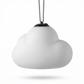 LED Pendant Light – Metal Acrylic Lamp | Soft Warm Outdoor Garden Lighting